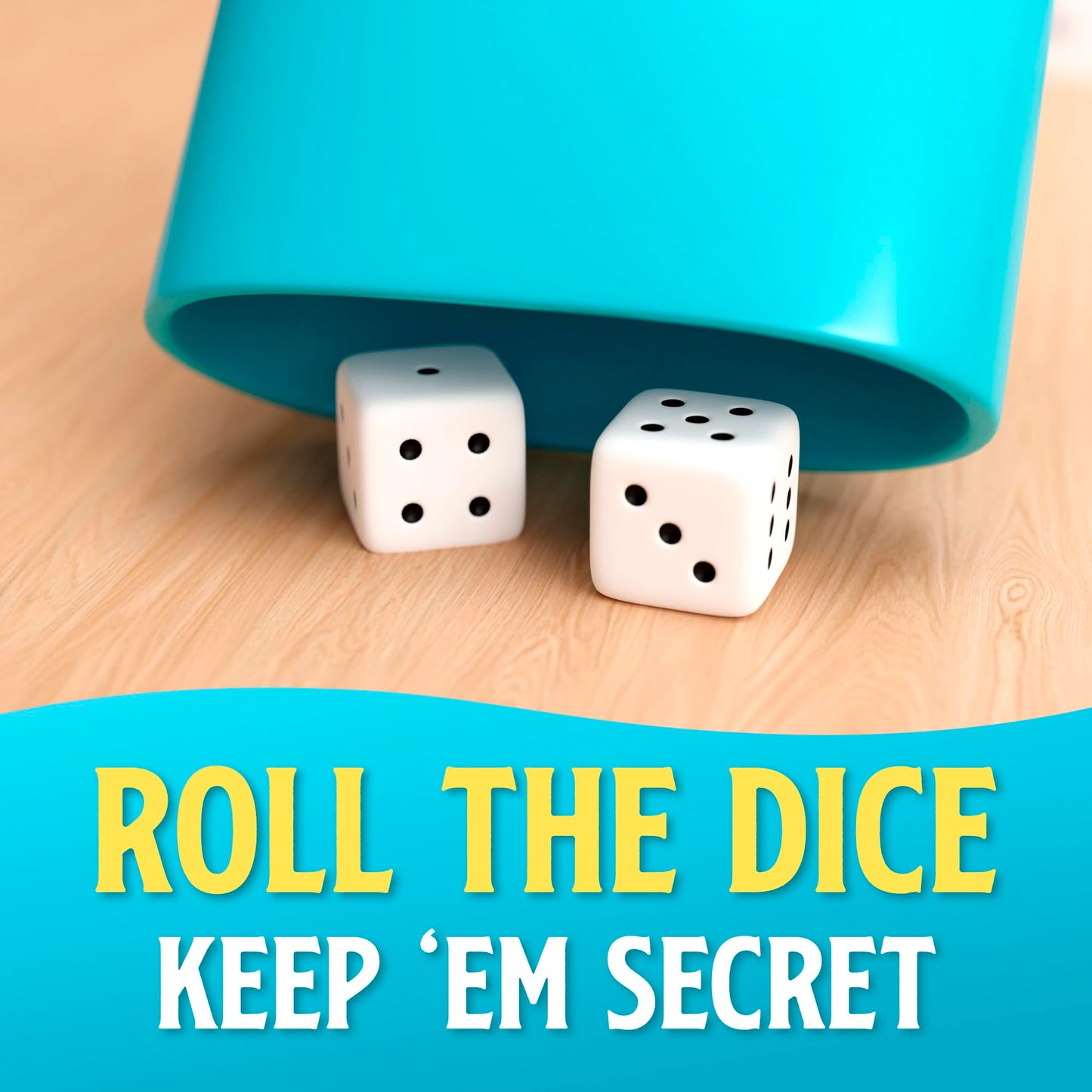 Blue Wasatch Games: Bamboozled — Bluffing Dice & Card Game for All Ages