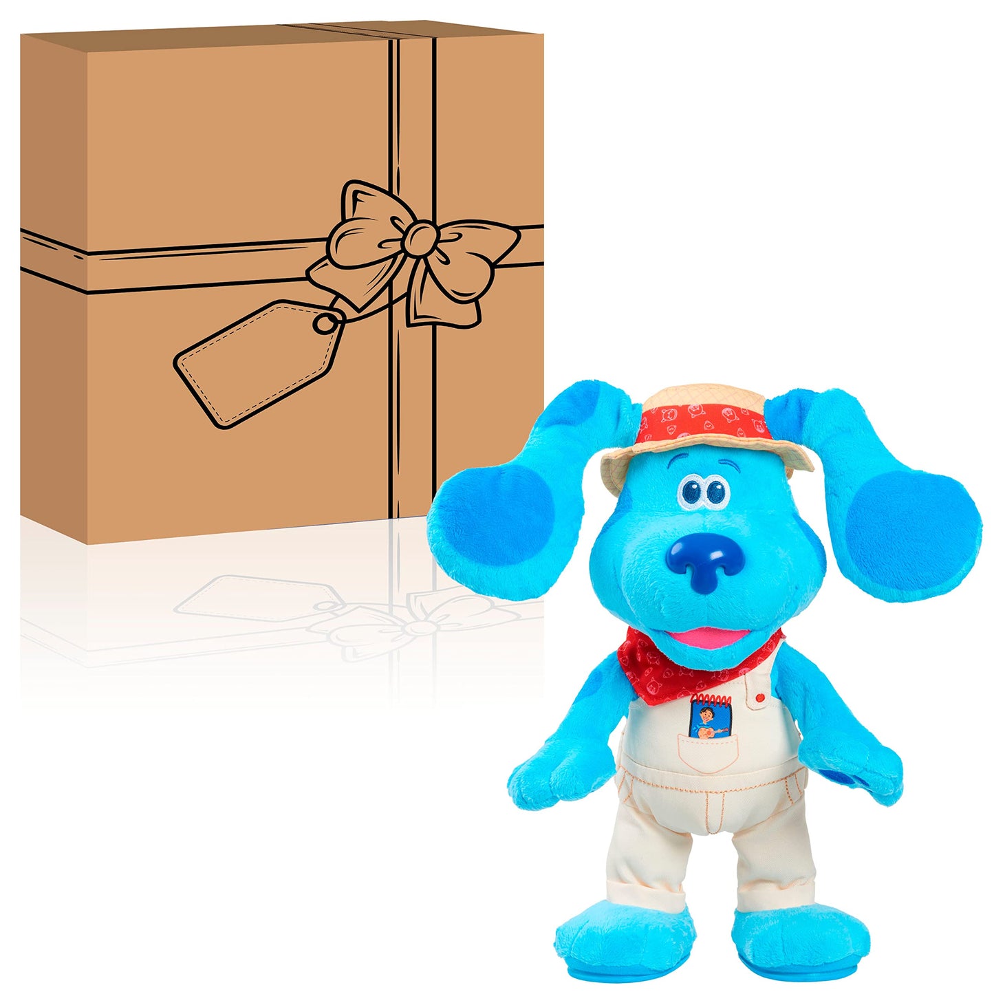 Blue's Clues Bingo Blue 14-Inch Interactive Plush – Song & Game Modes | Just Play
