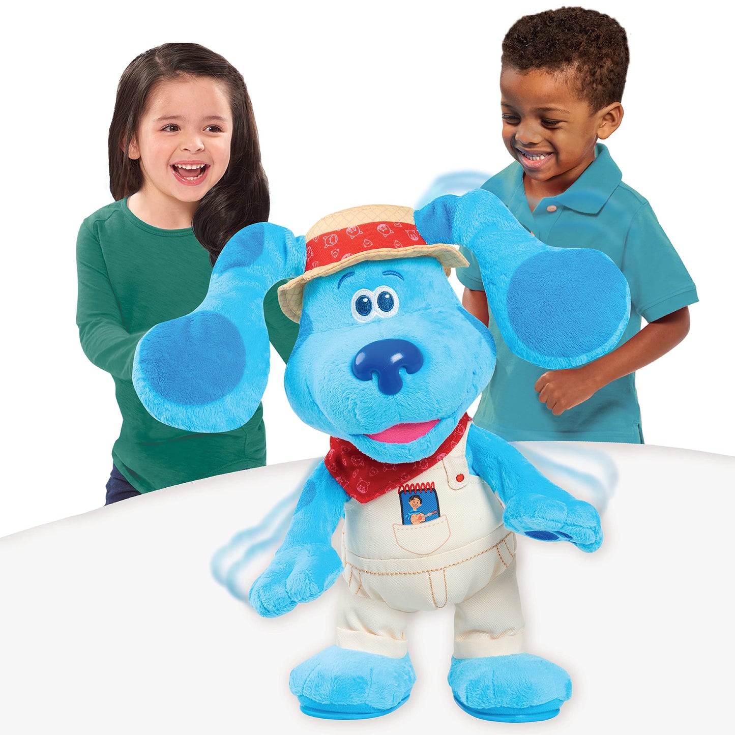 Blue's Clues Bingo Blue 14-Inch Interactive Plush – Song & Game Modes | Just Play