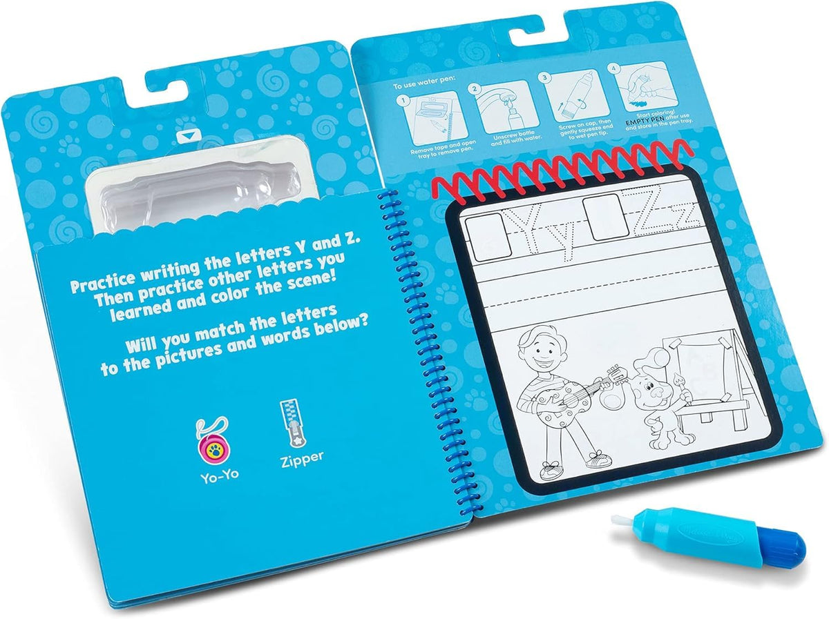 Blue's Clues Water Wow Activity Book Set - 3 Reusable, Mess-Free Books