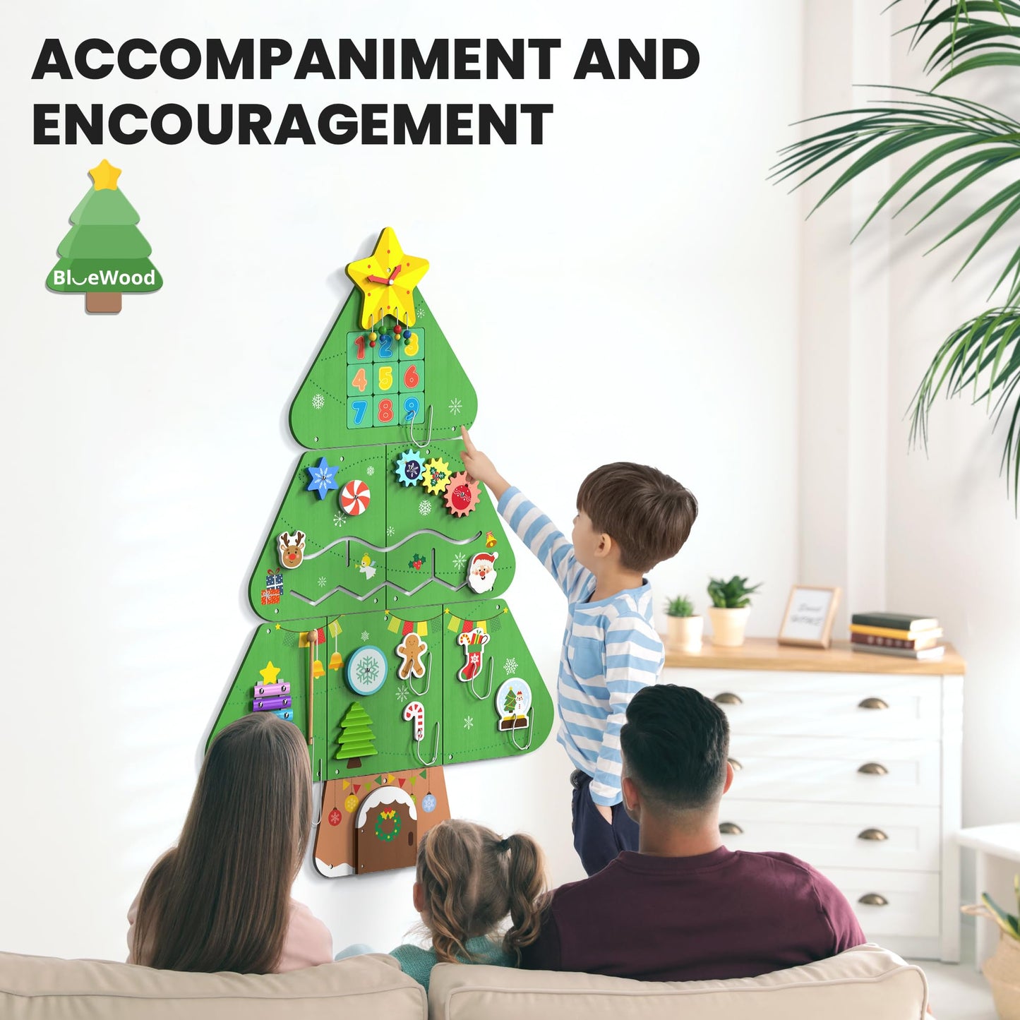 BlueWood Wooden Wall Busy Board Panels – Montessori Toddler Center