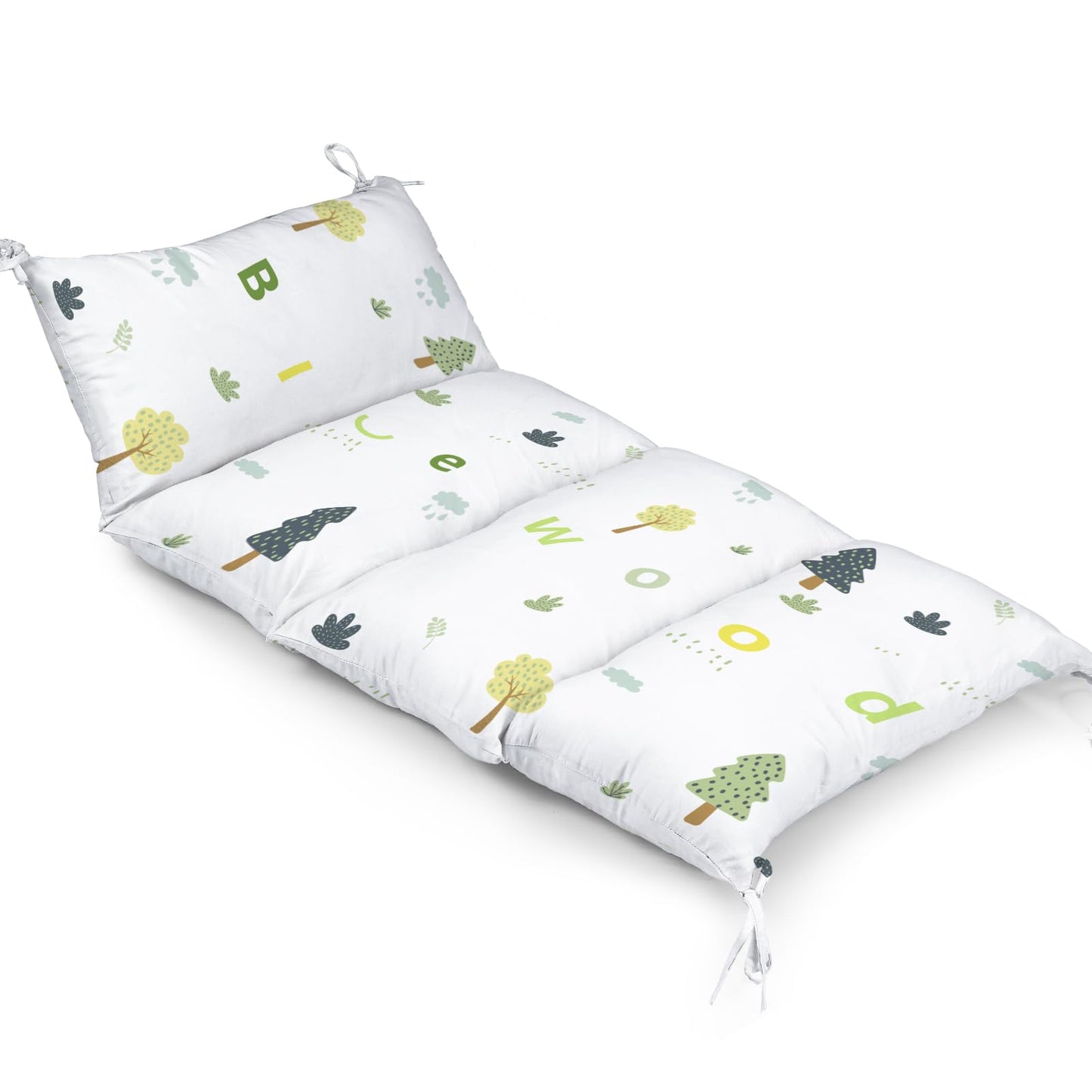 BlueWood Cushion for Climbing Arch — Soft Montessori Pikler Pillow (Forest)