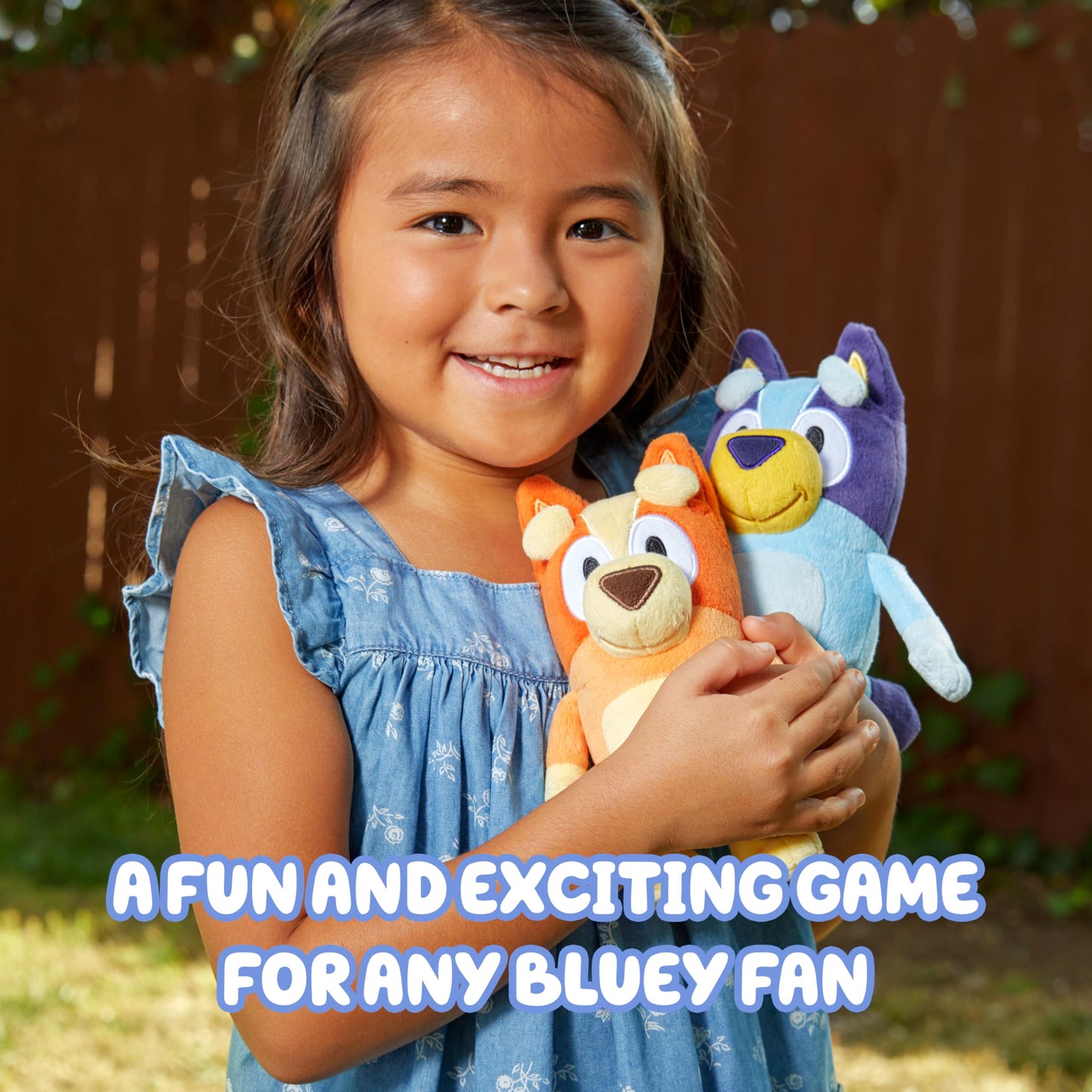 Bluey Bingo’s Bingo Card Game — Kids Image Matching with 40 Cards, 48 Chips & 12 Scoring Chips