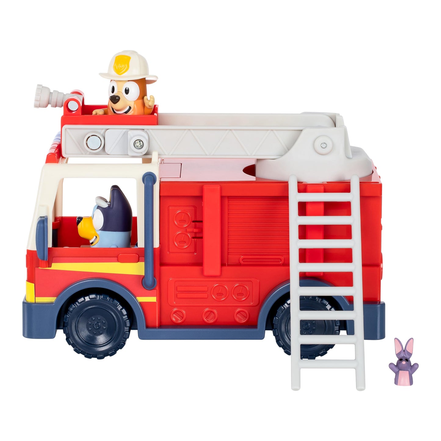 Bluey Firetruck Playset with Firefighter Bingo – Interactive Ladder & Hoses (Ages 3+)