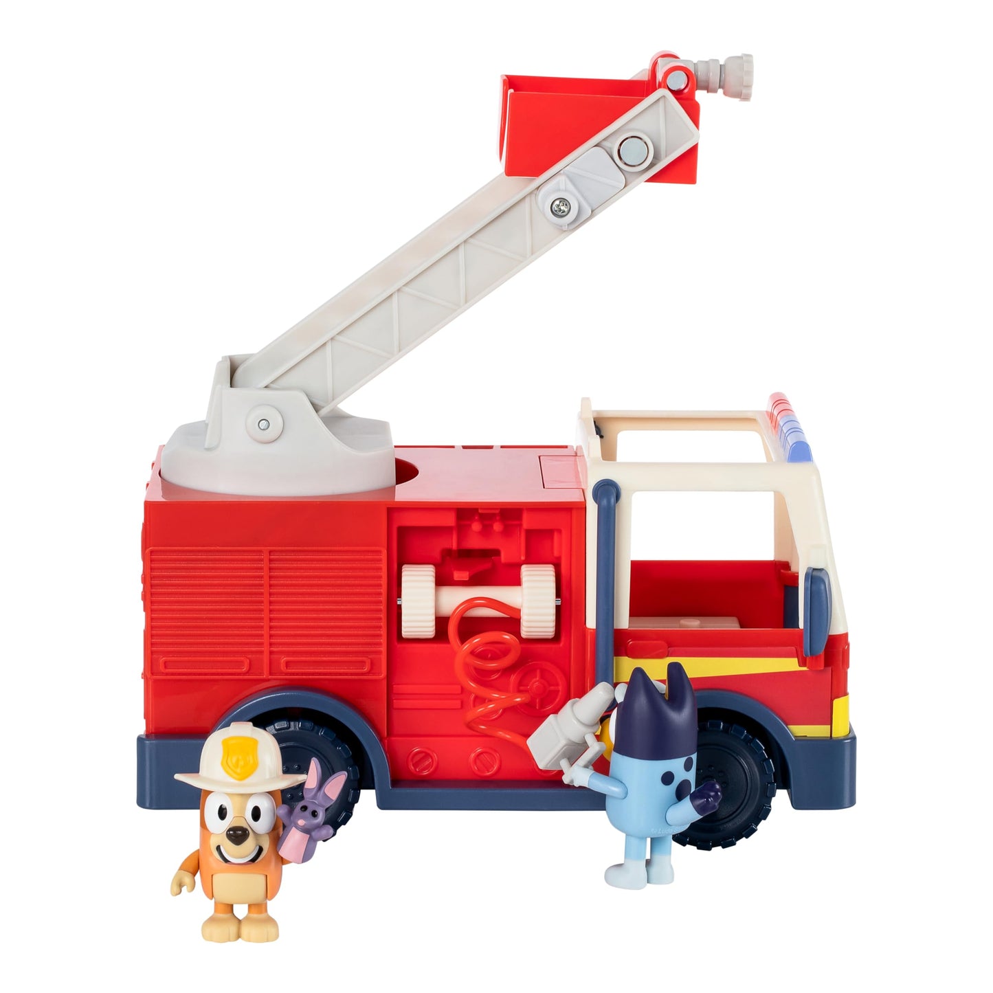 Bluey Firetruck Playset with Firefighter Bingo – Interactive Ladder & Hoses (Ages 3+)