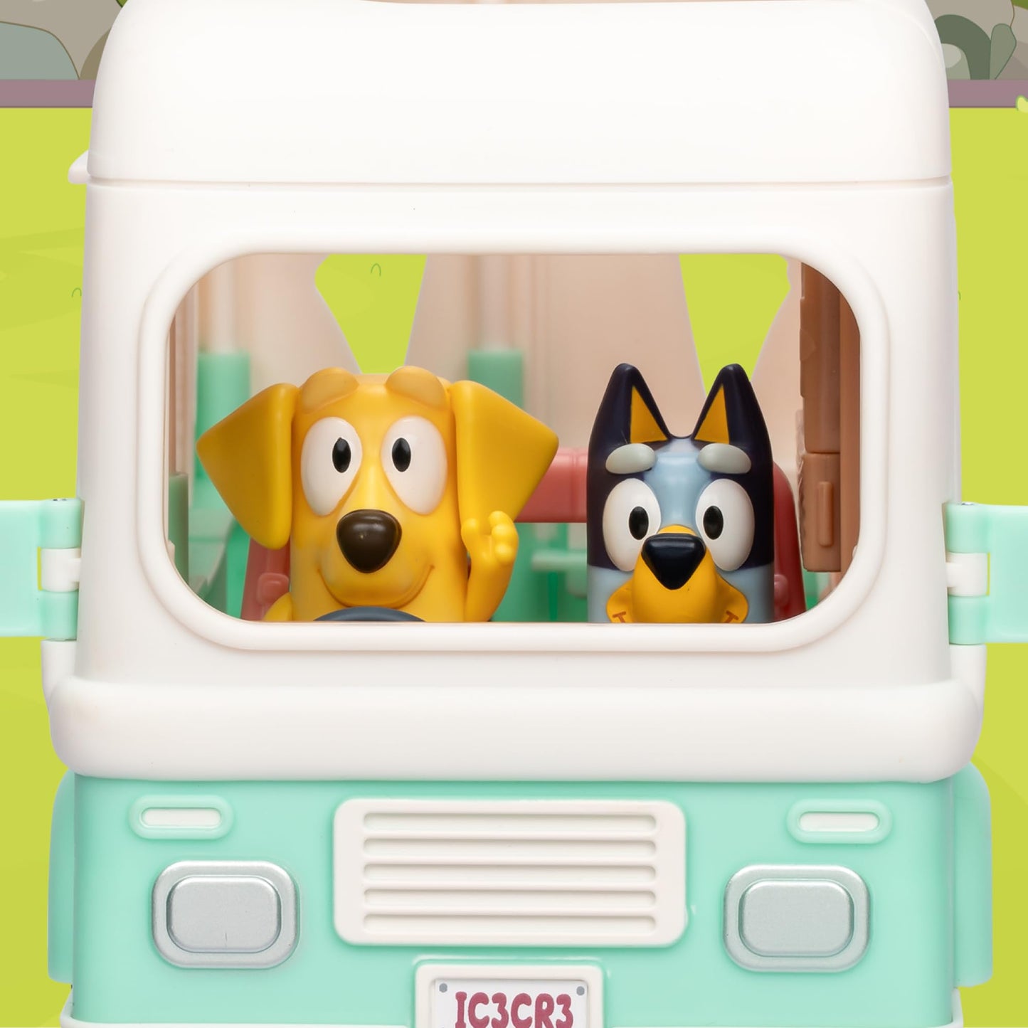 Bluey Ice Cream Truck Playset – Includes Friend Figurines, Stickers & Accessories | BLY85000