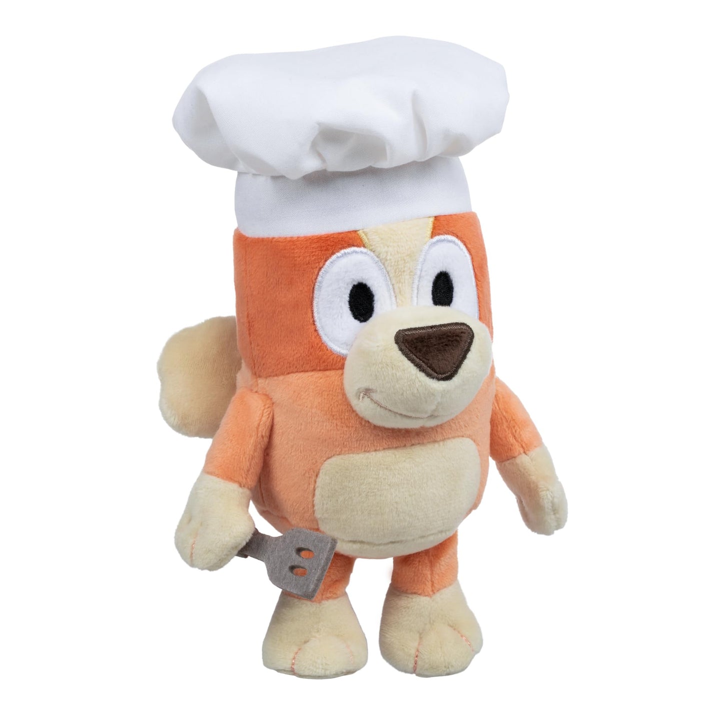 Bluey Friends Plush: Chef Bingo with Hat & Spatula | Soft Toy for Imaginative Play