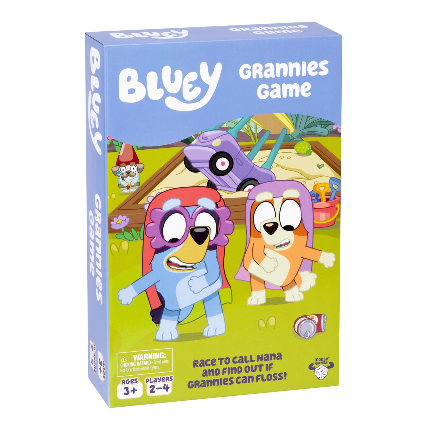 Bluey Grannies Game – Collect Items & Call Nana | 2-4 Players | Ages 3+