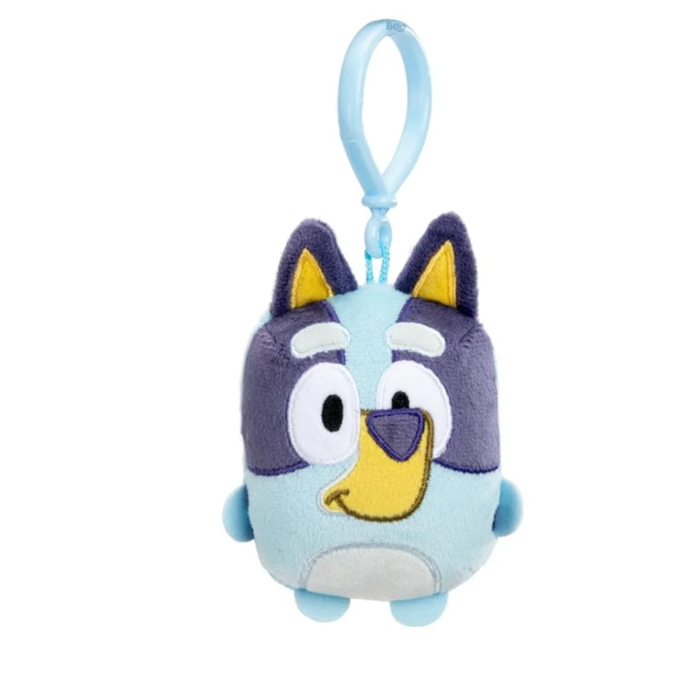 Bluey Mini Plush - 4.75 Inch Clip-On Plush Toy for Bags and Backpacks | Ages 3+