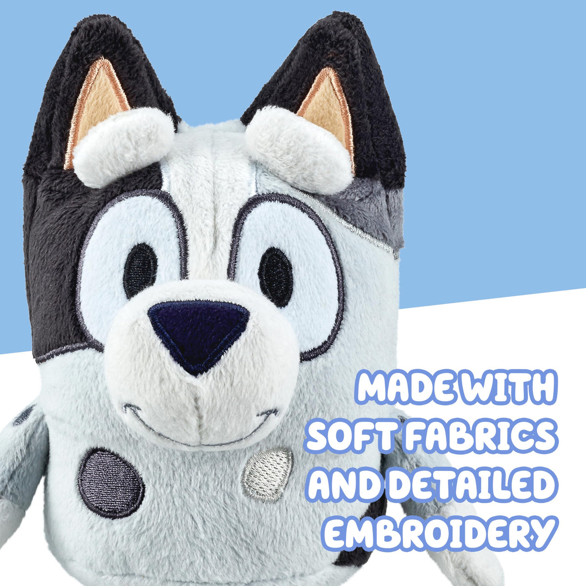 Bluey Muffin & Socks Plush Set - 7in & 7.5in Deluxe Cuddly Plush Toys