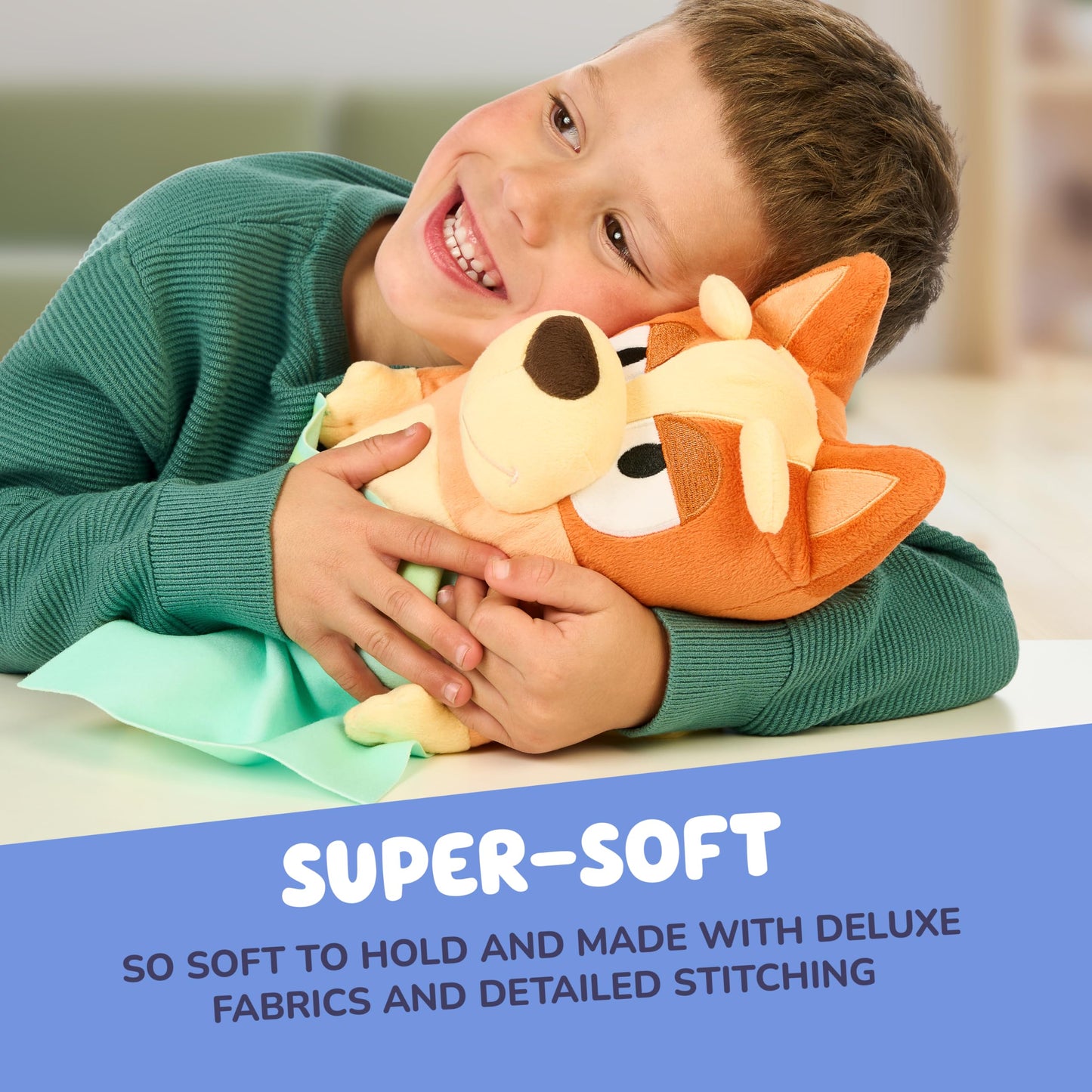 Bluey Sleepy Time Bingo Talking Plush – Soothing Bedtime Companion & Theme Song