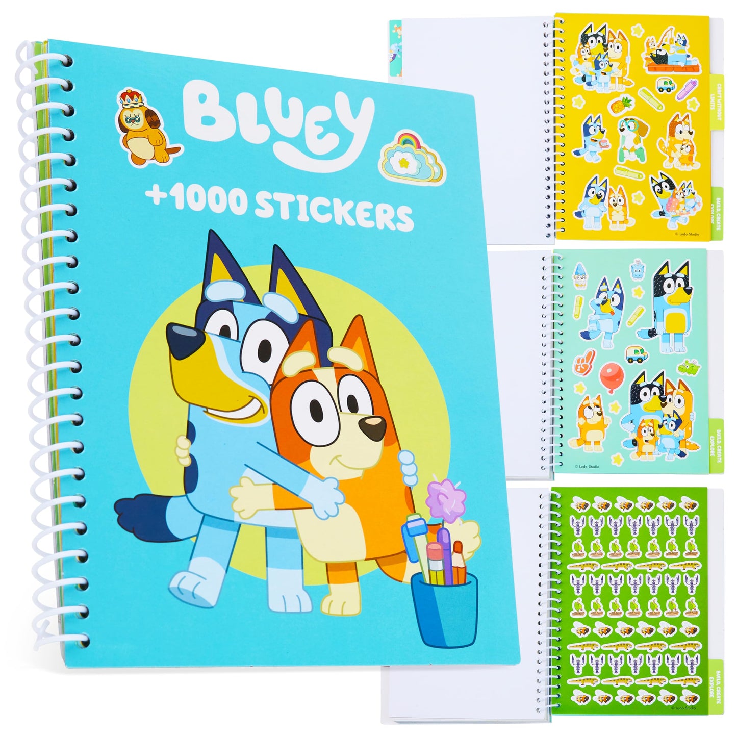 Bluey Sticker Book for Kids | 28 Sticker Sheets & 1000+ Stickers