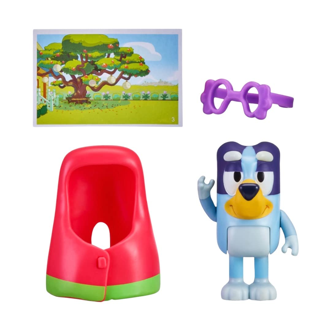 Bluey Story Starters - 8 Figures Playset with Bingo, Honey, Snickers, Indy, Muffin & More | Ages 3+