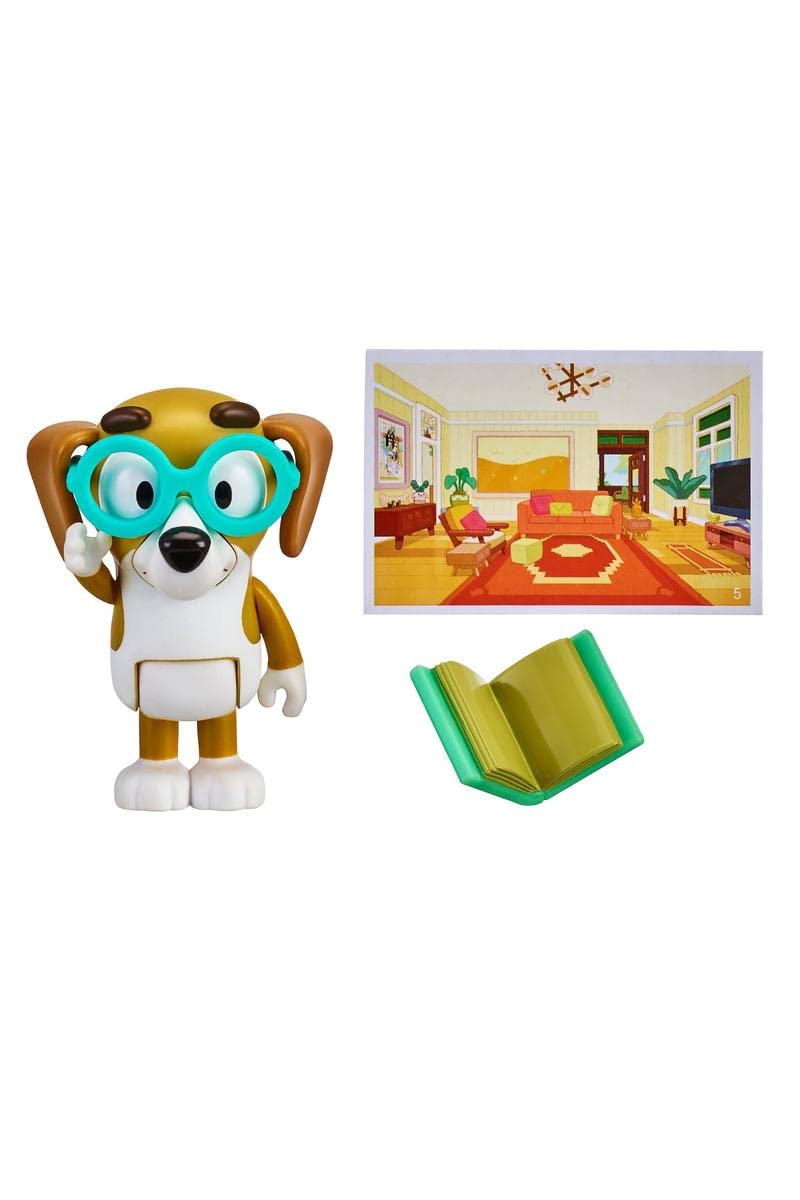 Bluey Story Starters – 8 Figures including Bluey, Bingo, Honey, Snickers, Indy & Muffin | Ages 3+