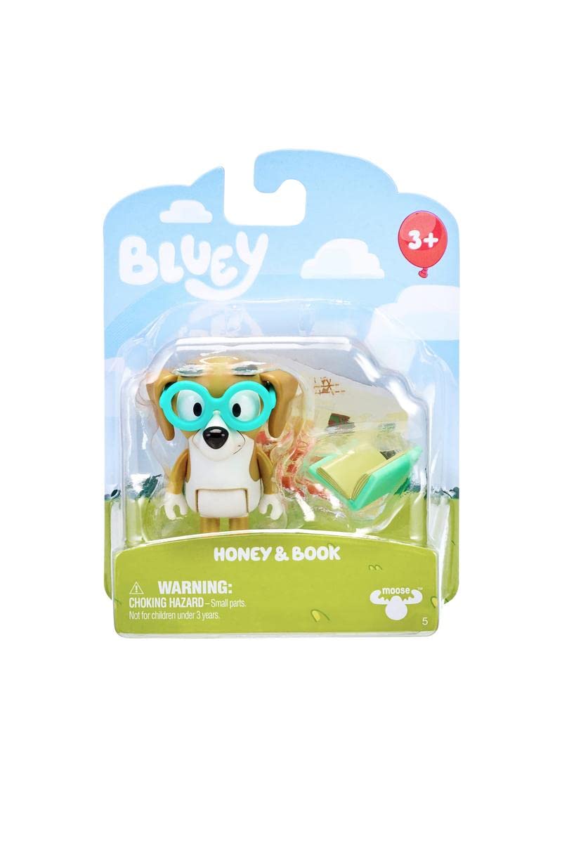 Bluey Story Starters – 8 Figures including Bluey, Bingo, Honey, Snickers, Indy & Muffin | Ages 3+