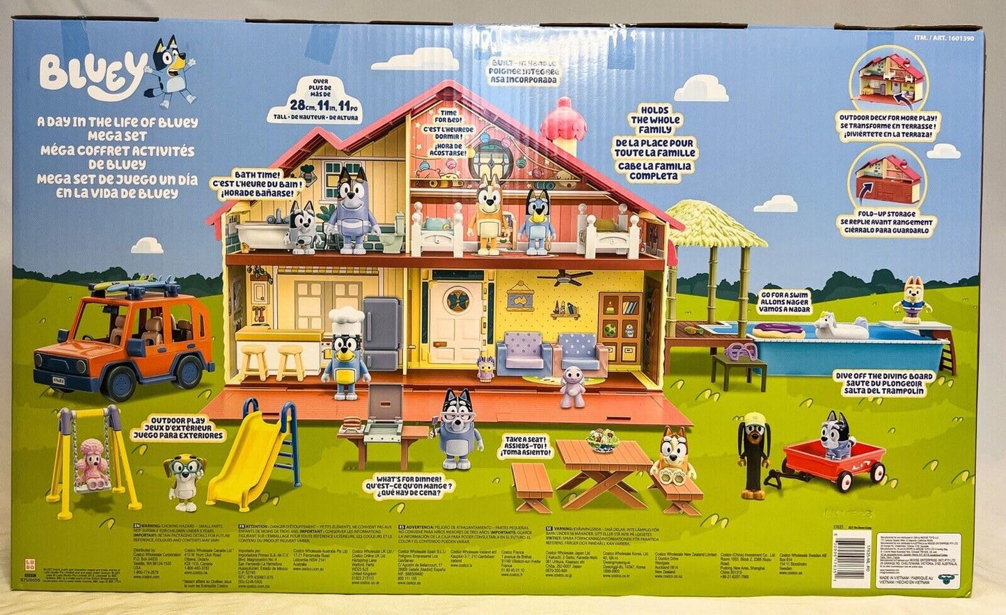 Bluey Ultimate Mega Set 2023 — 40 Pieces, 4 Sets, 14 Figures