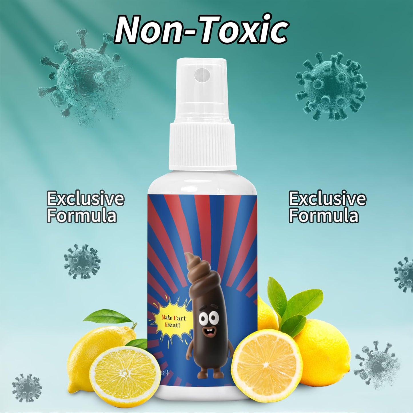 BLUEYE Stink Fart Spray Extra Strong – 2 Pack Prank Gift