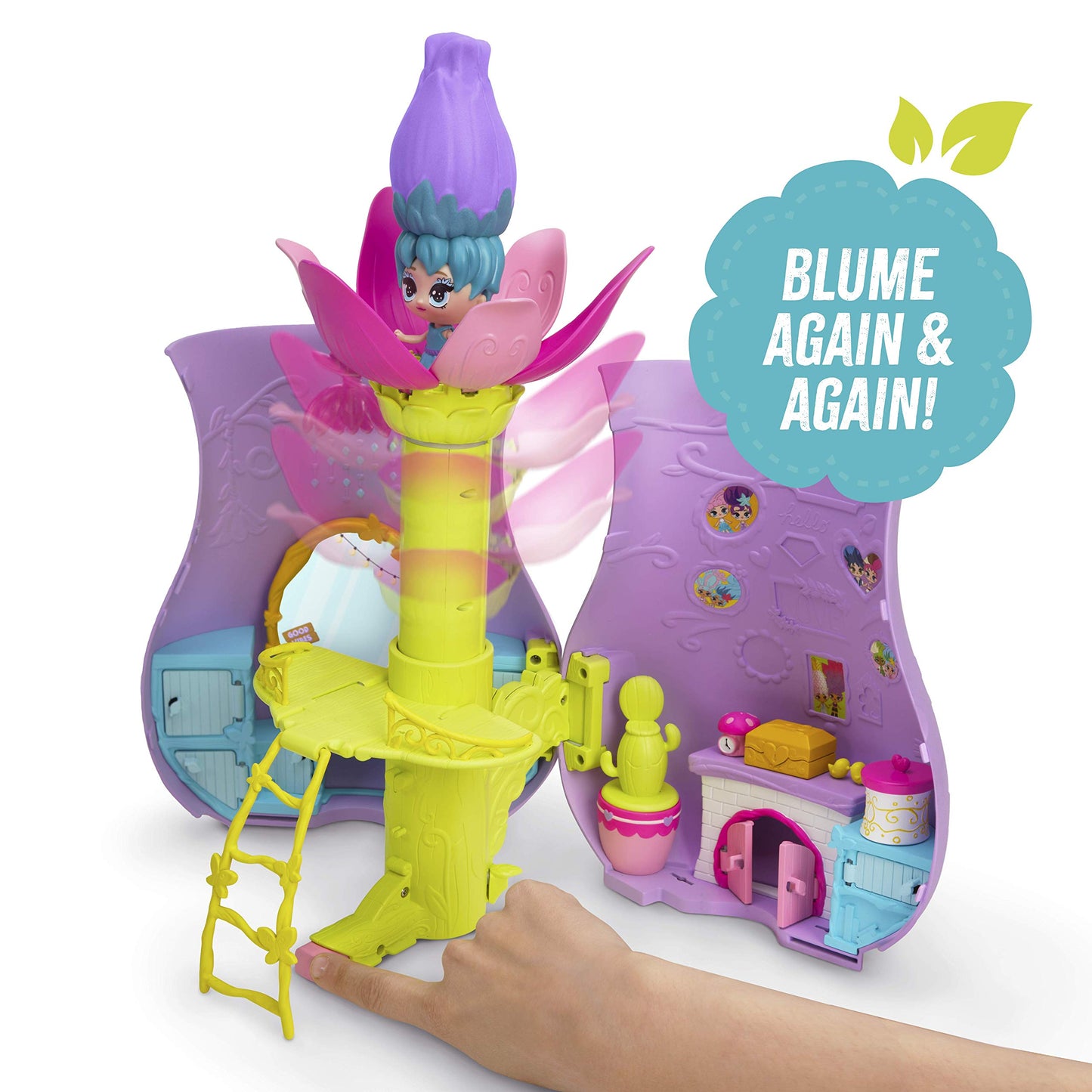Blume Secret Surprise Garden Playset — Water-Reveal, 30 Surprises & Rare Doll