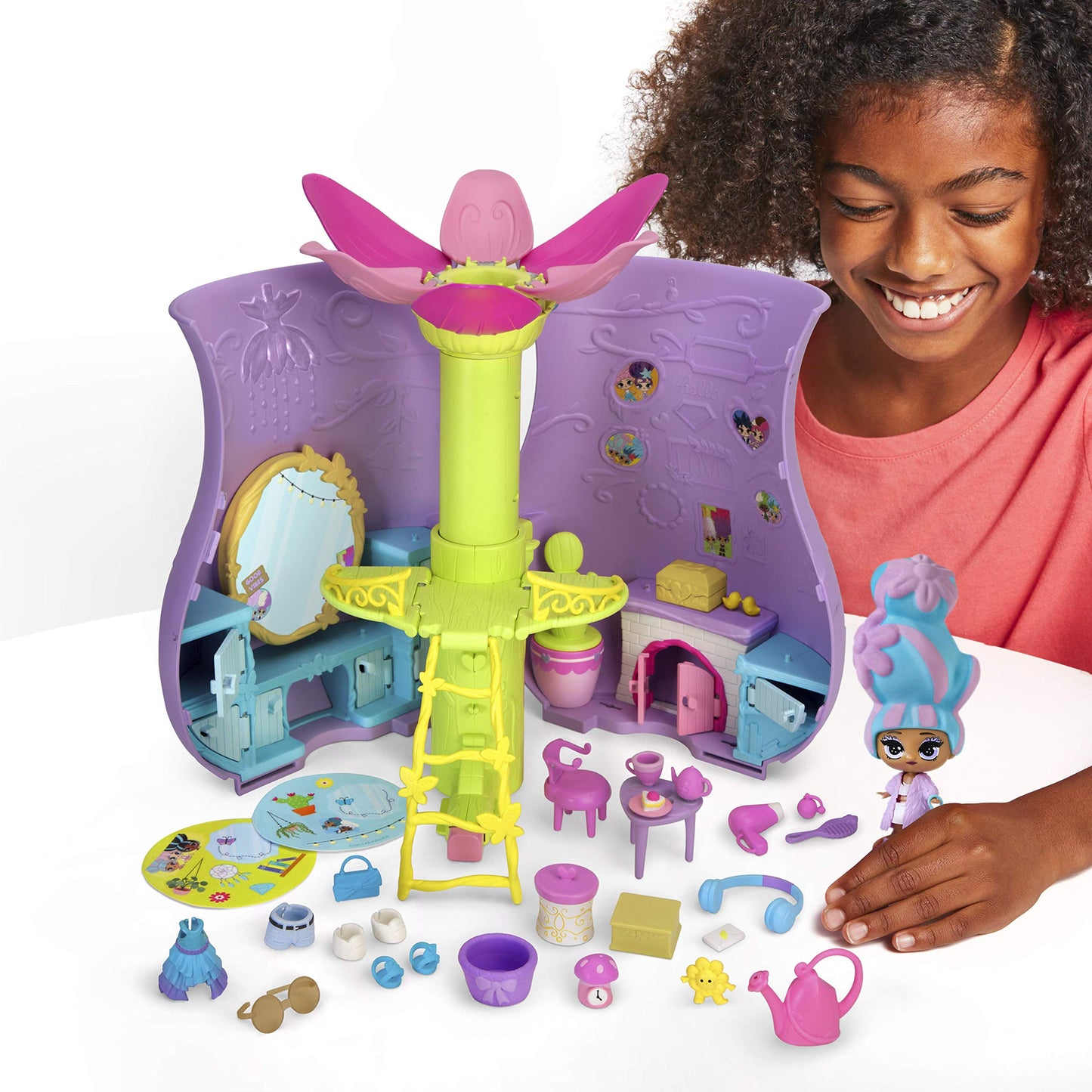 Blume Secret Surprise Garden Playset — Water-Reveal, 30 Surprises & Rare Doll