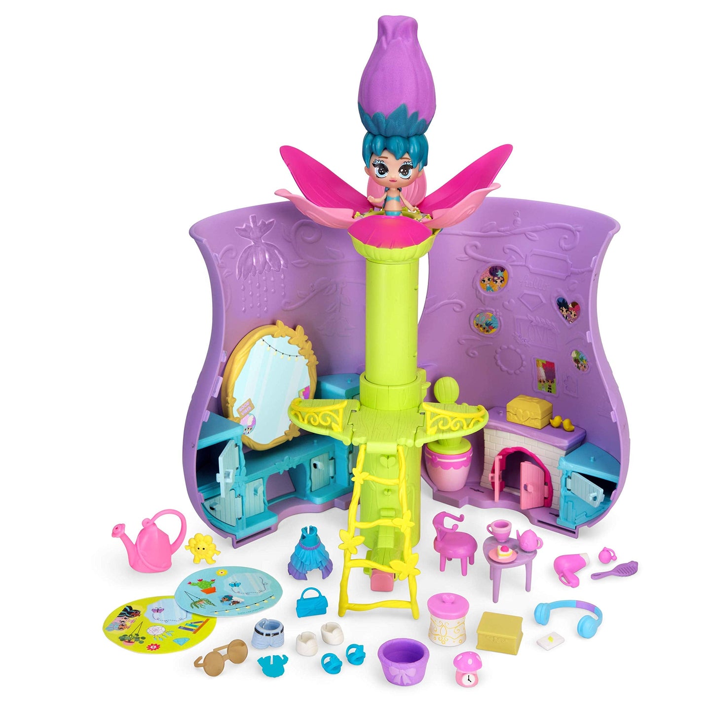 Blume Secret Surprise Garden Playset — Water-Reveal, 30 Surprises & Rare Doll