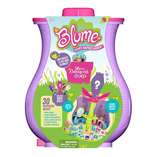 Blume Secret Surprise Garden Playset — Water-Reveal, 30 Surprises & Rare Doll