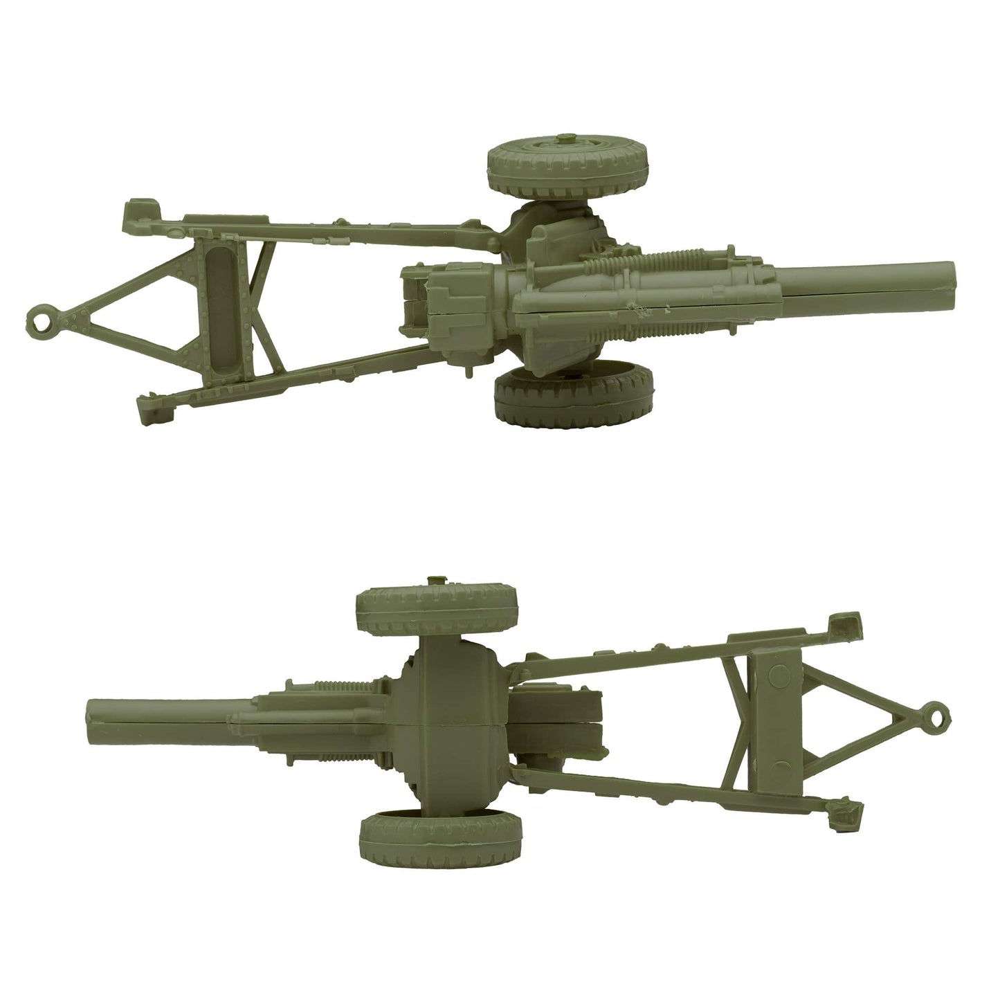 BMC Toys Classic Marx US Howitzers OD Green 3pc Field Artillery