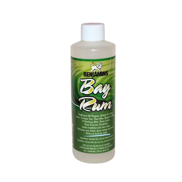Benjamins Traditional Bay Rum Invigorating Aftershave & Hair Tonic for Men 250ml/8.45 oz