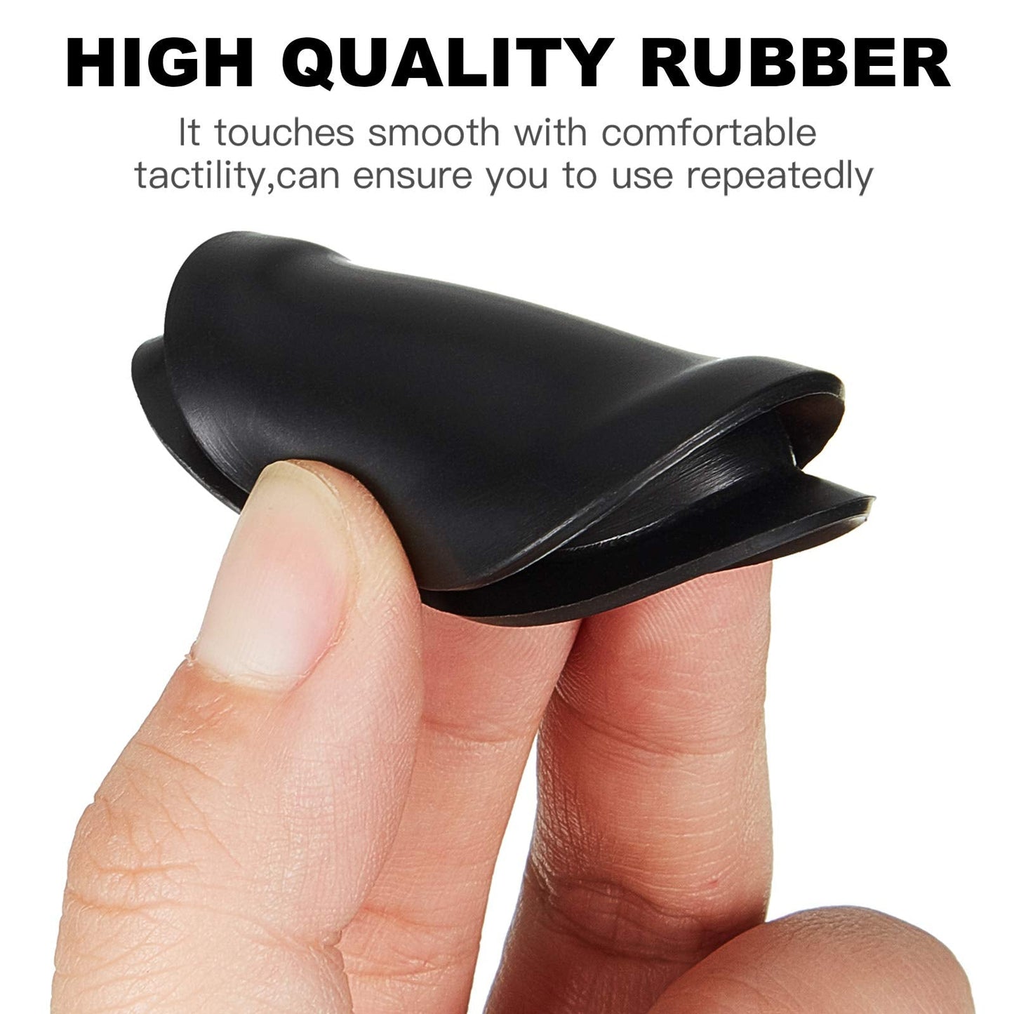 Boao 20-Piece Piggy Bank Stopper Set | Rubber Plugs, 5 Sizes, Black