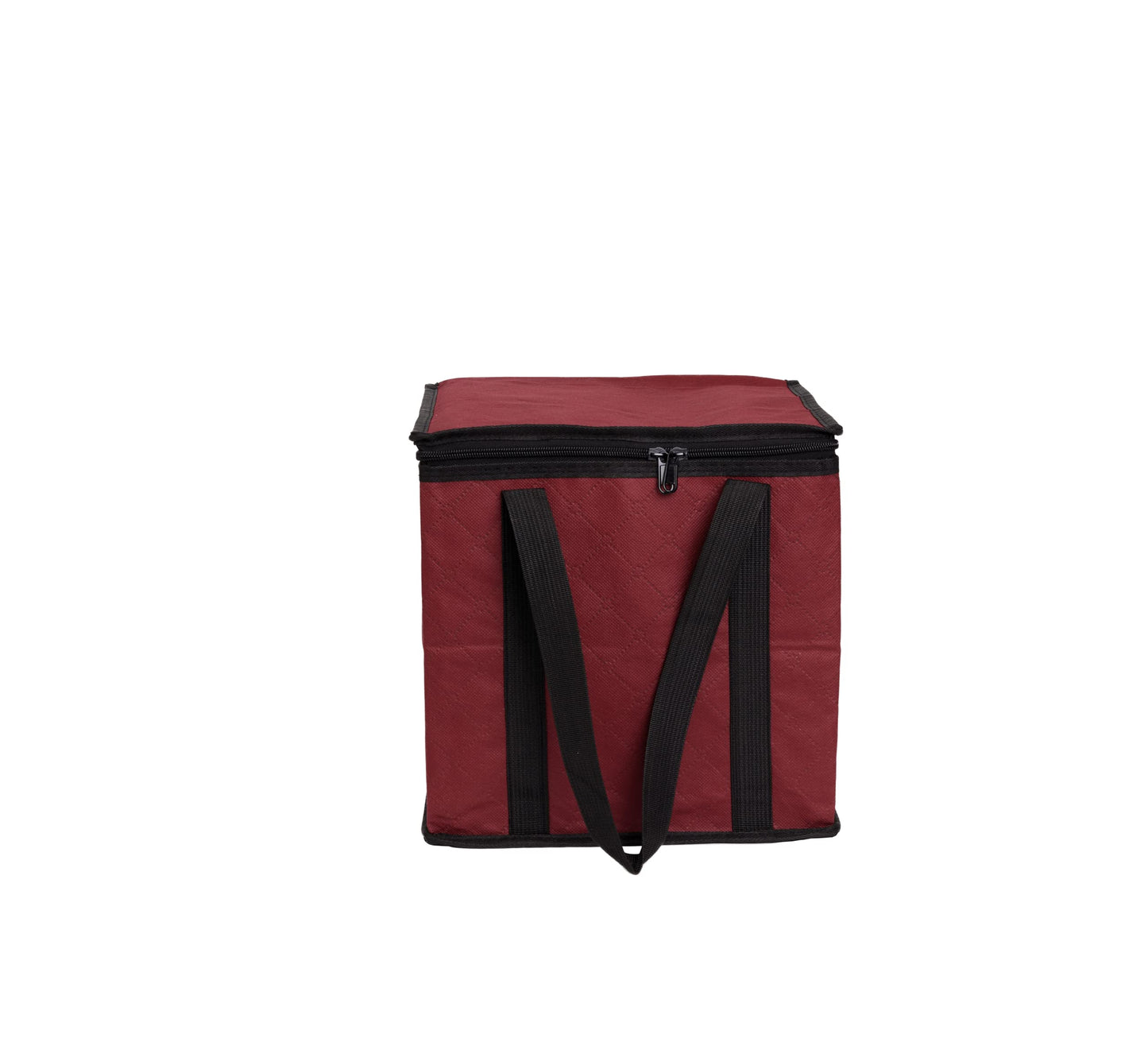 Lightweight Board Game Bag with Zippered Lid - Red | BOARD GAME TABLES.COM