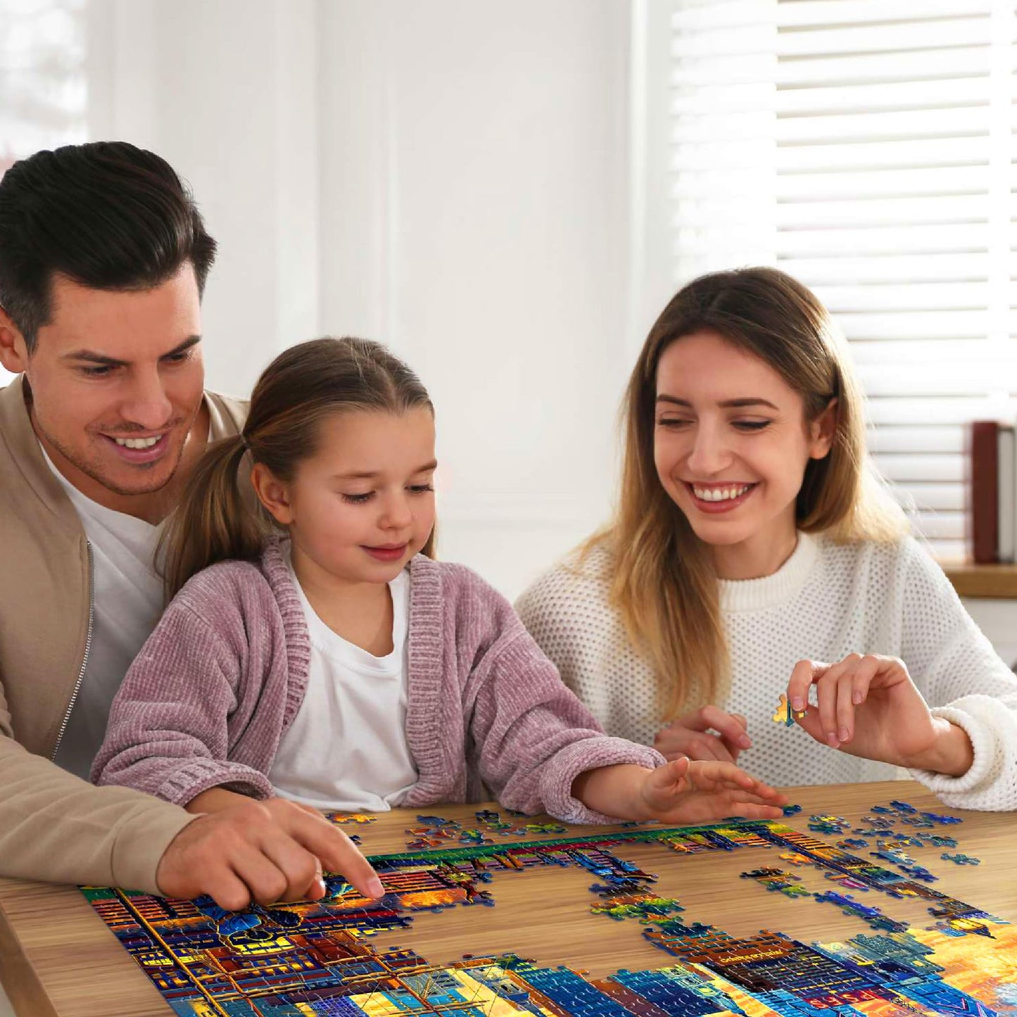 Boardwalk Puzzles Philadelphia - 1000 Piece Jigsaw Puzzle for Adults | Made in USA
