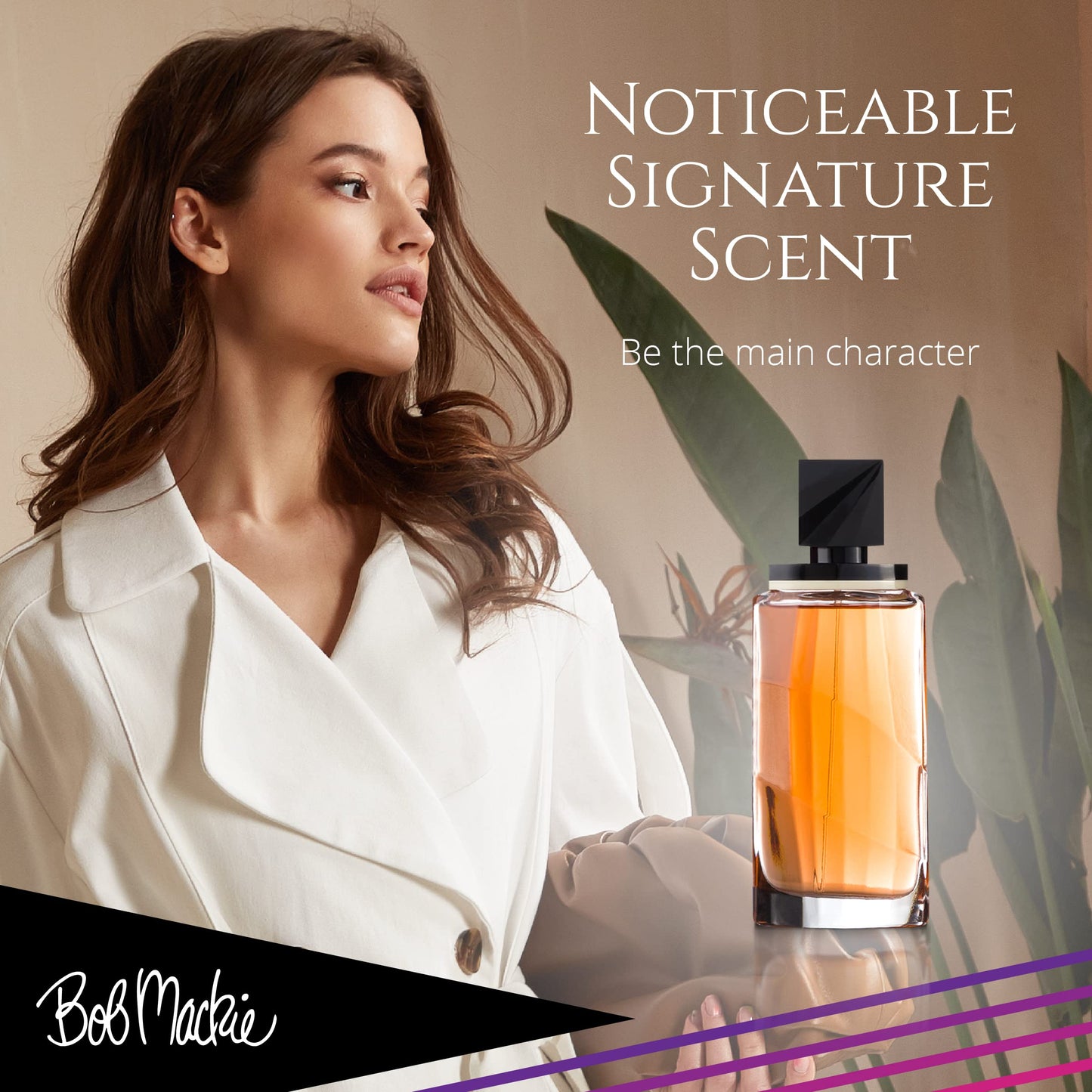 Bob Mackie Designer Feminine Fragrance | Eau de Toilette Spray 3.4 oz