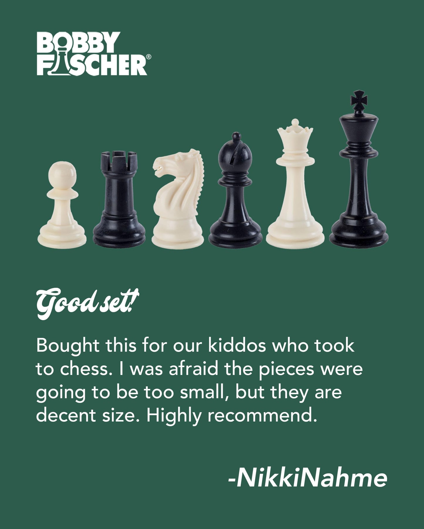 Bobby Fischer Learn to Play Chess Set – Illustrated Folding Board