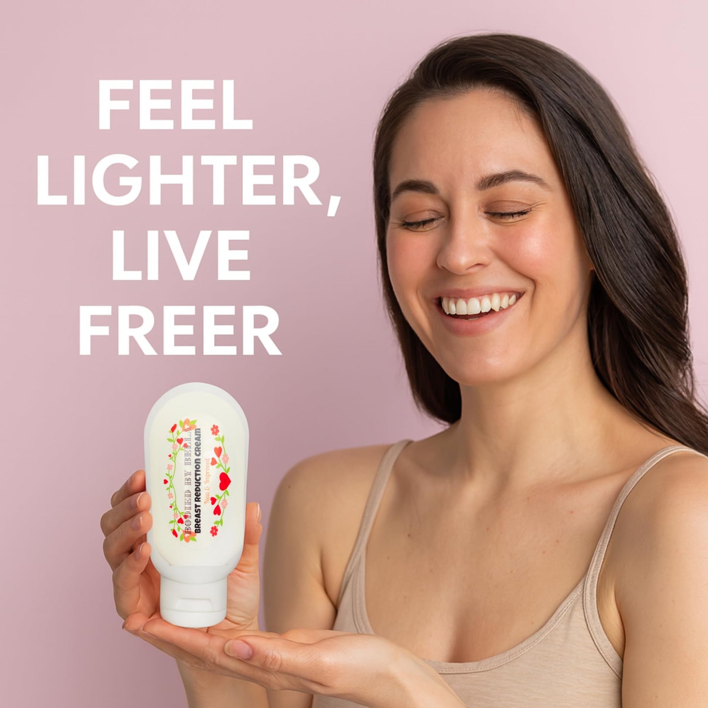 Bodied by Bella Breast Reduction Cream for Women – Firming, Lifting & Comfort