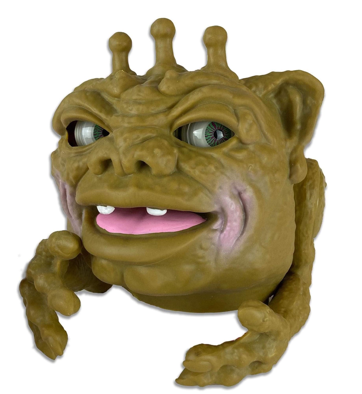 BOGLINS King Dwork 8-inch Collectible Figure – Movable Arms, Glow-in-the-Dark Eyes, Stretchy Skin