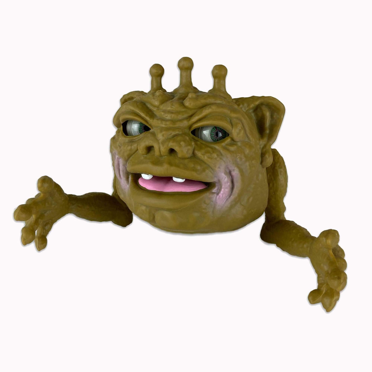 BOGLINS King Dwork 8-inch Collectible Figure – Movable Arms, Glow-in-the-Dark Eyes, Stretchy Skin