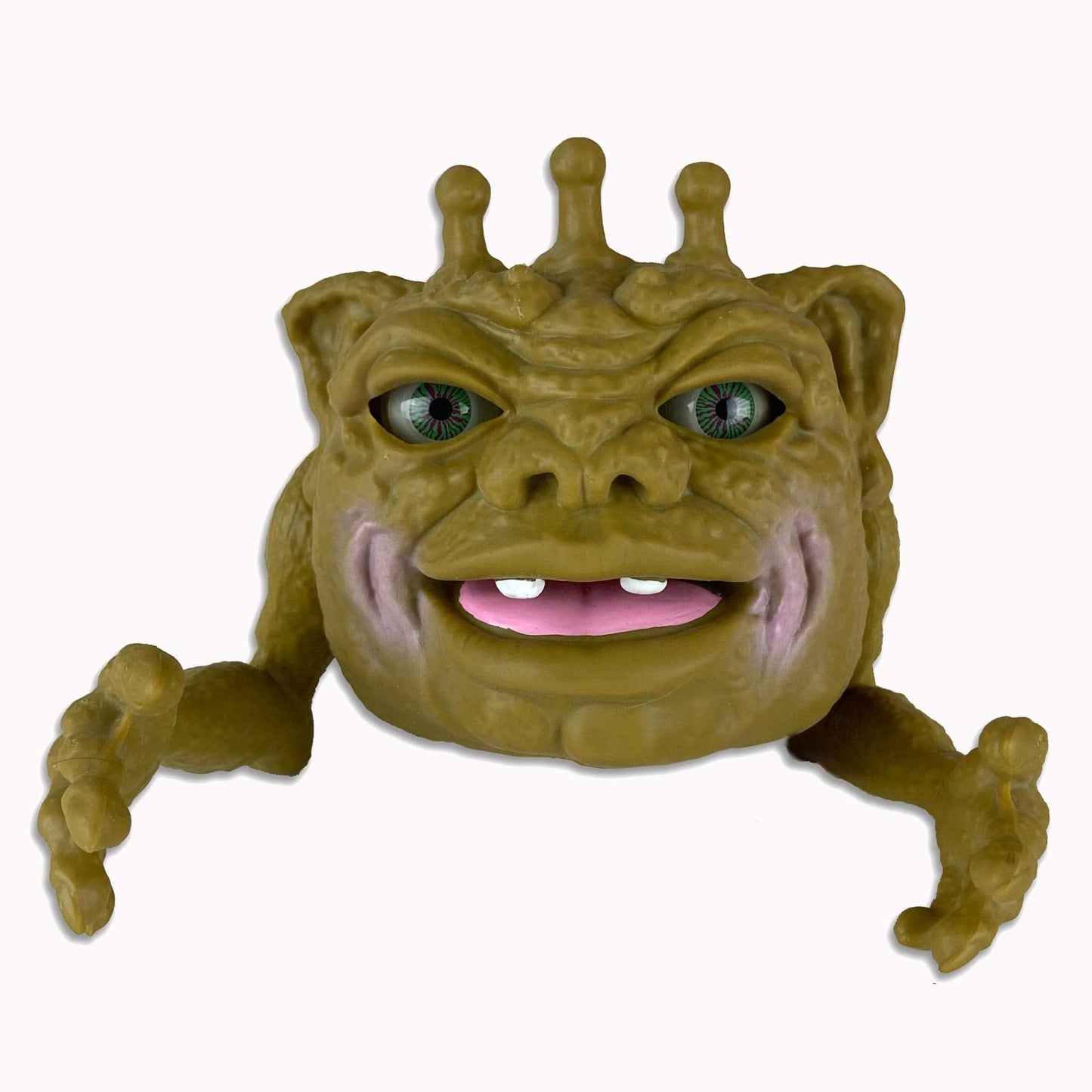 BOGLINS King Dwork 8-inch Collectible Figure – Movable Arms, Glow-in-the-Dark Eyes, Stretchy Skin