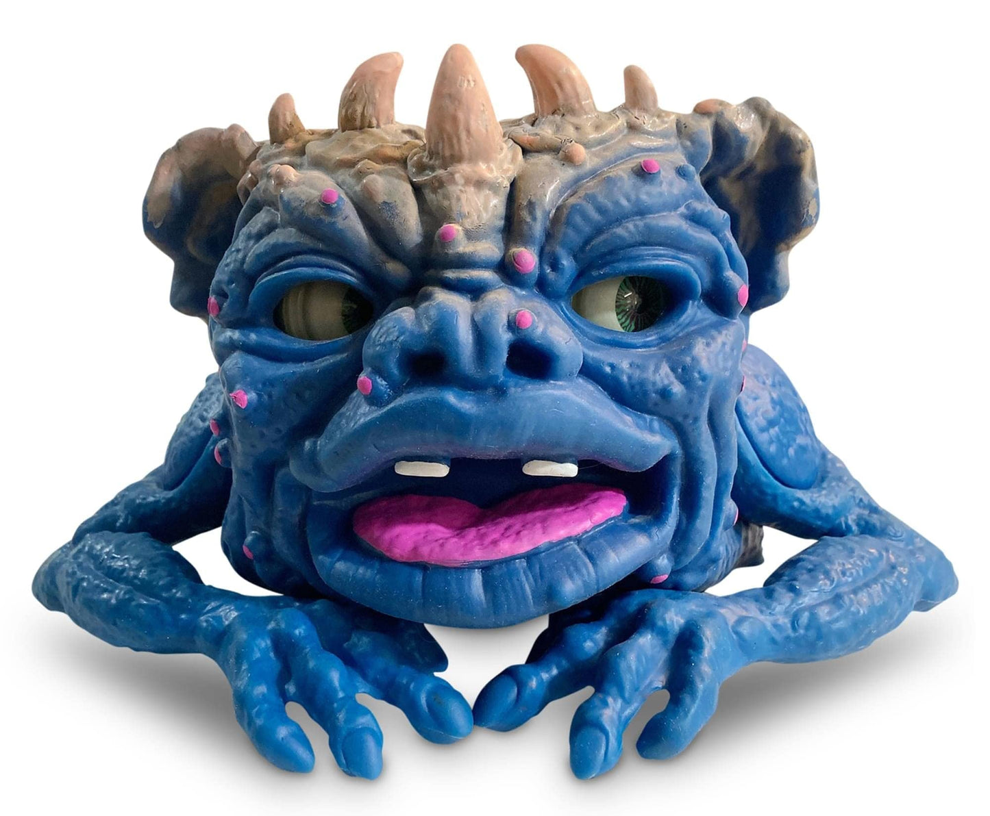 BOGLINS King Wort 8-Inch Collectible Figure – Glow Eyes, Movable Mouth, Stretchy Skin | TriAction Toys