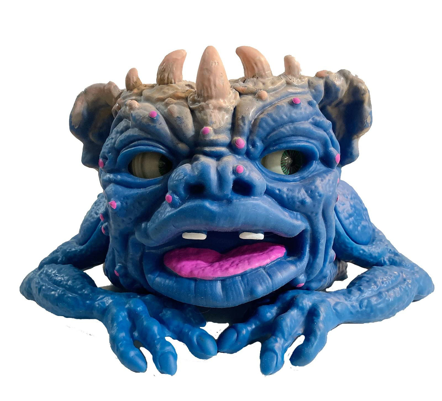 BOGLINS King Wort 8-Inch Collectible Figure – Glow Eyes, Movable Mouth, Stretchy Skin | TriAction Toys