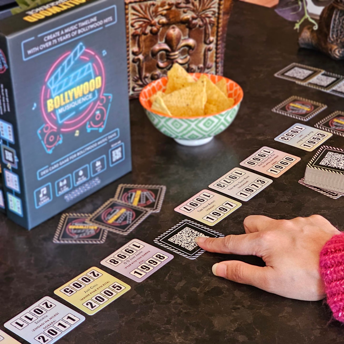 Bollywood Musiquence — The Bollywood Music Party Card Game | 2–24 Players