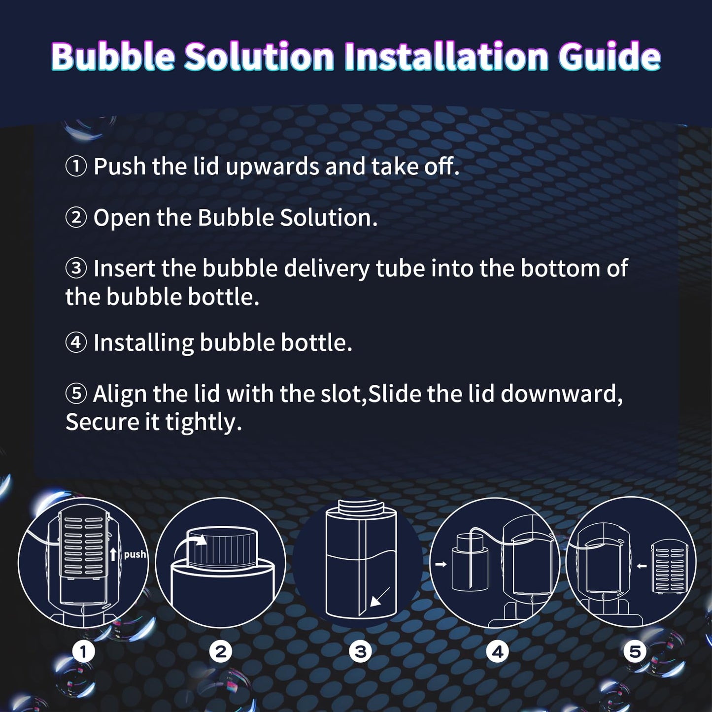 BOMOCO Bubble Machine Battery Operated – Durable LED Bubble Blower for Kids Parties, Weddings & Outdoor Fun