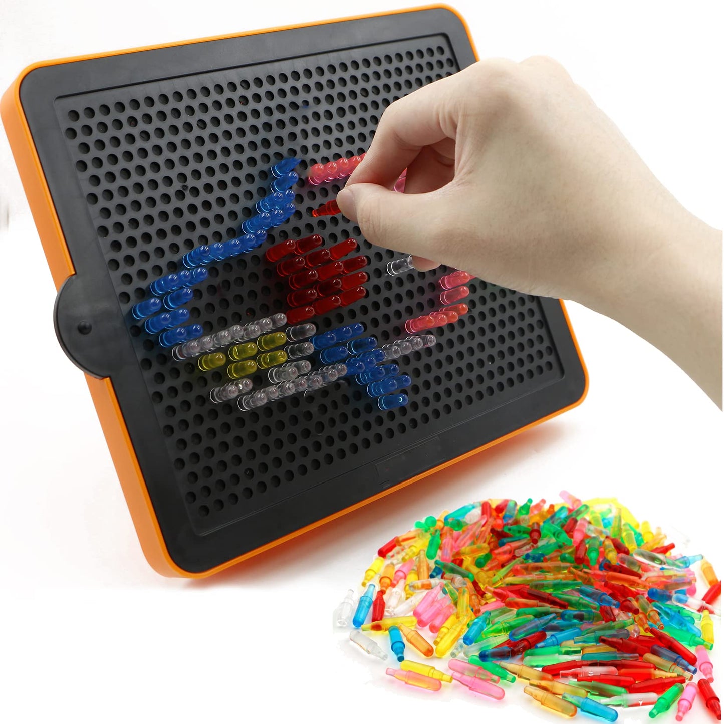 Bopika Refill Pegs 280PCS for Creative Light Up Board – Colorful Educational Craft Toys