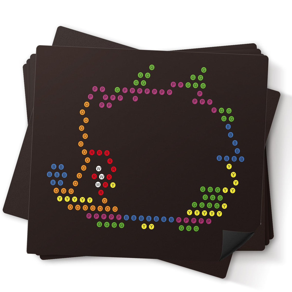 Bopika Refill Templates Animal 20PCS for Creative Light Up Board – Ages 4+