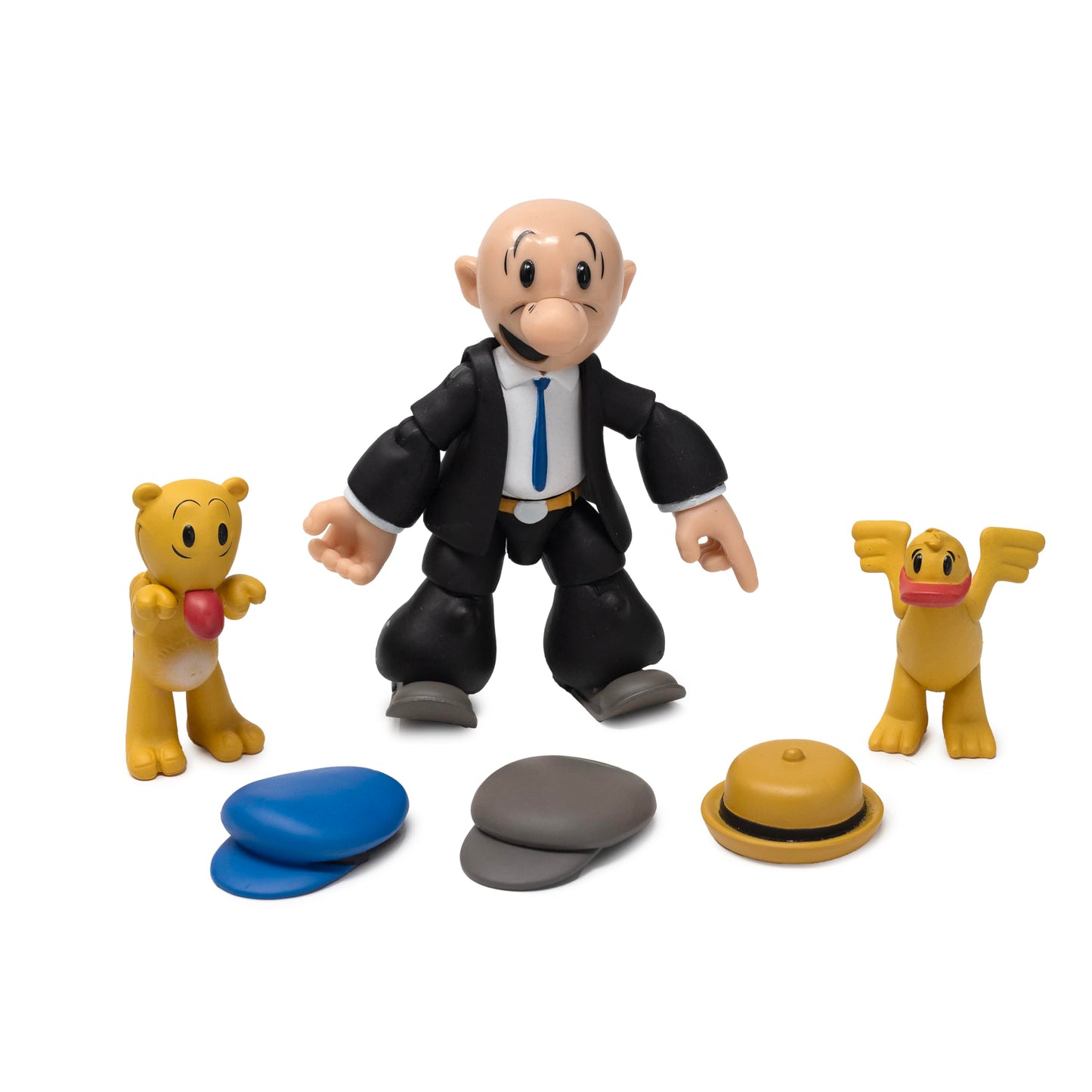 Boss Fight Studio Castor Oyl Popeye Classics Wave 1 1:12 Collectible Figure – Articulated with Eugene the Jeep & Bernice the Whiffle Hen