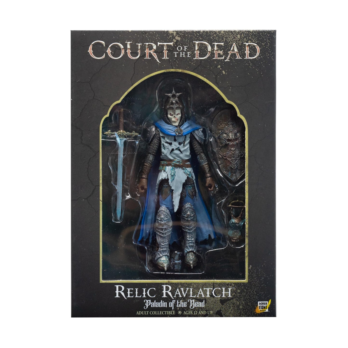 Boss Fight Studio Court of The Dead Relic Ravlatch 4-Inch Action Figure – Articulate & H.A.C.K.S. Compatible