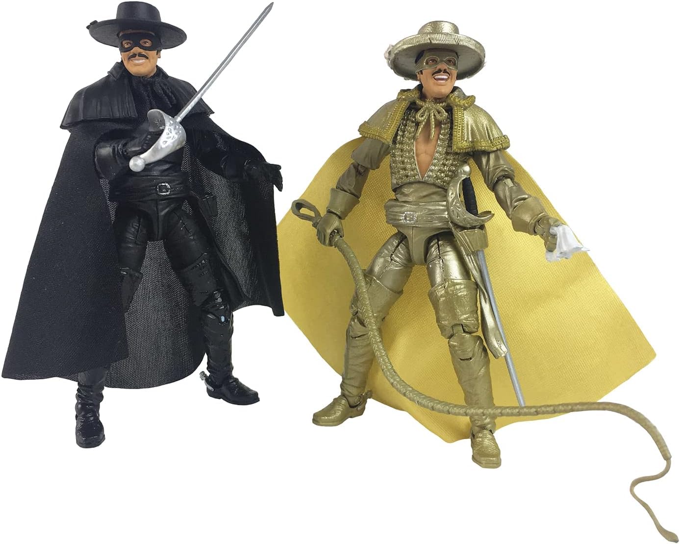 Boss Fight Studio Hero H.A.C.K.S. Zorro Collector’s Edition – 1:18 Scale Don Diego Vega & Bunny Wigglesworth