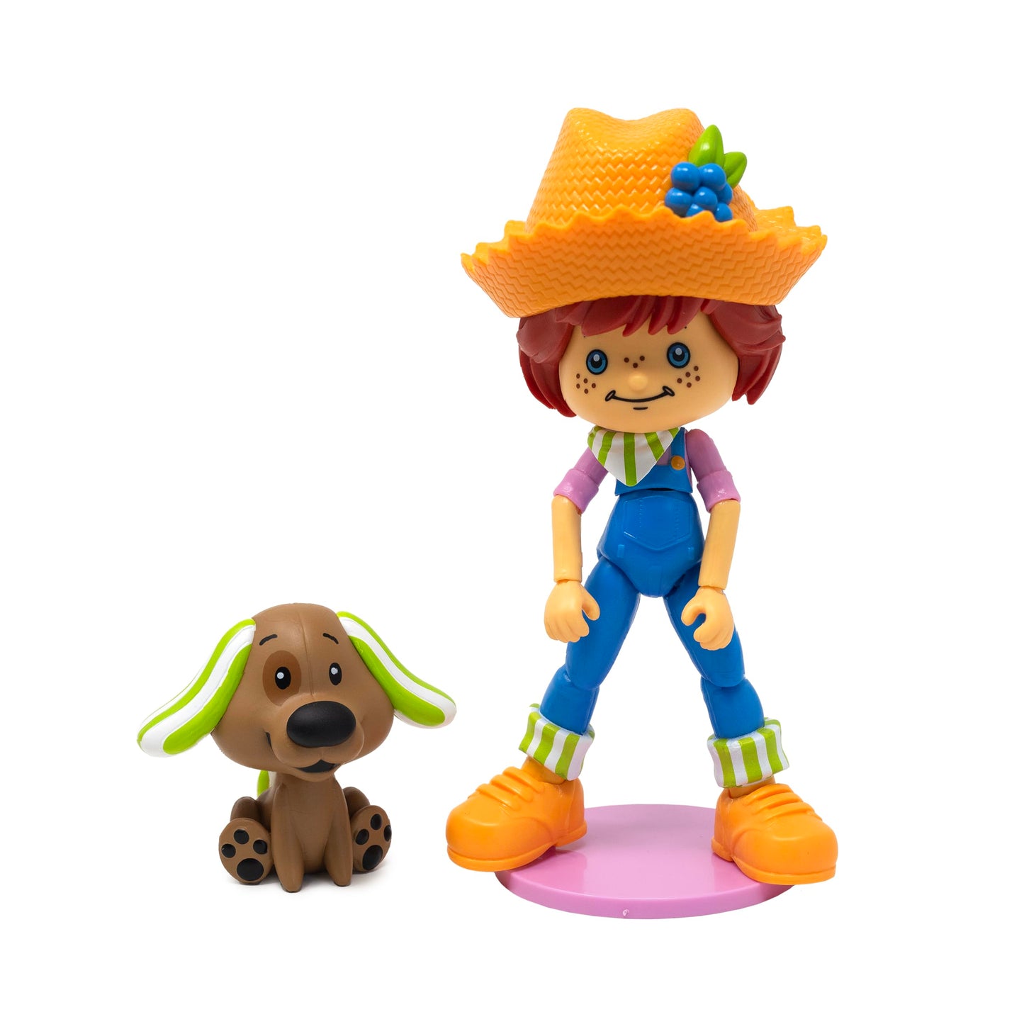 Boss Fight Studio Strawberry Shortcake Deluxe Huckleberry Pie Figure – 1:12 Scale, Articulated, Scented