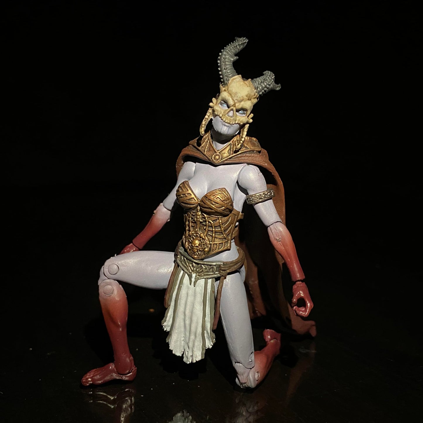 Boss Fight Studio Kier – Court of the Dead 4-Inch Valkyrie of the Dead Action Figure | H.A.C.K.S. Compatible