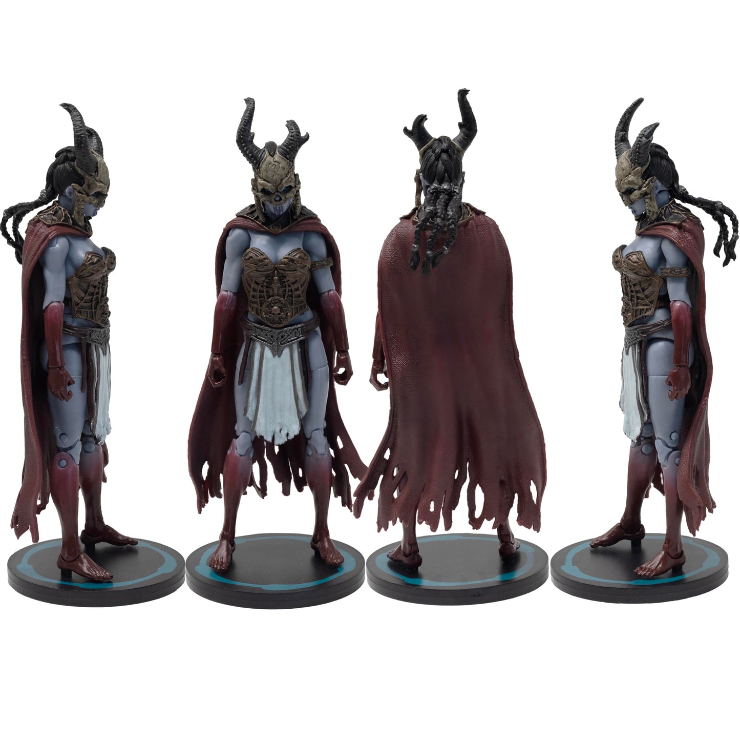 Boss Fight Studio Kier – Court of the Dead 4-Inch Valkyrie of the Dead Action Figure | H.A.C.K.S. Compatible