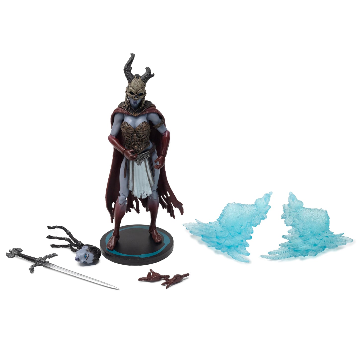 Boss Fight Studio Kier – Court of the Dead 4-Inch Valkyrie of the Dead Action Figure | H.A.C.K.S. Compatible