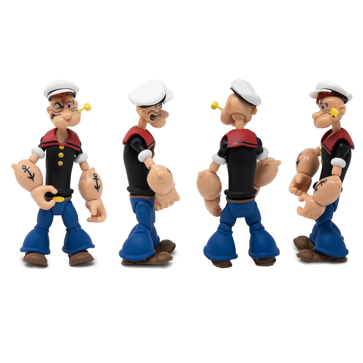 Boss Fight Studio Popeye Classics Wave 1 – 1:12 Scale Articulated Popeye Figure with Spinach Can & Accessories